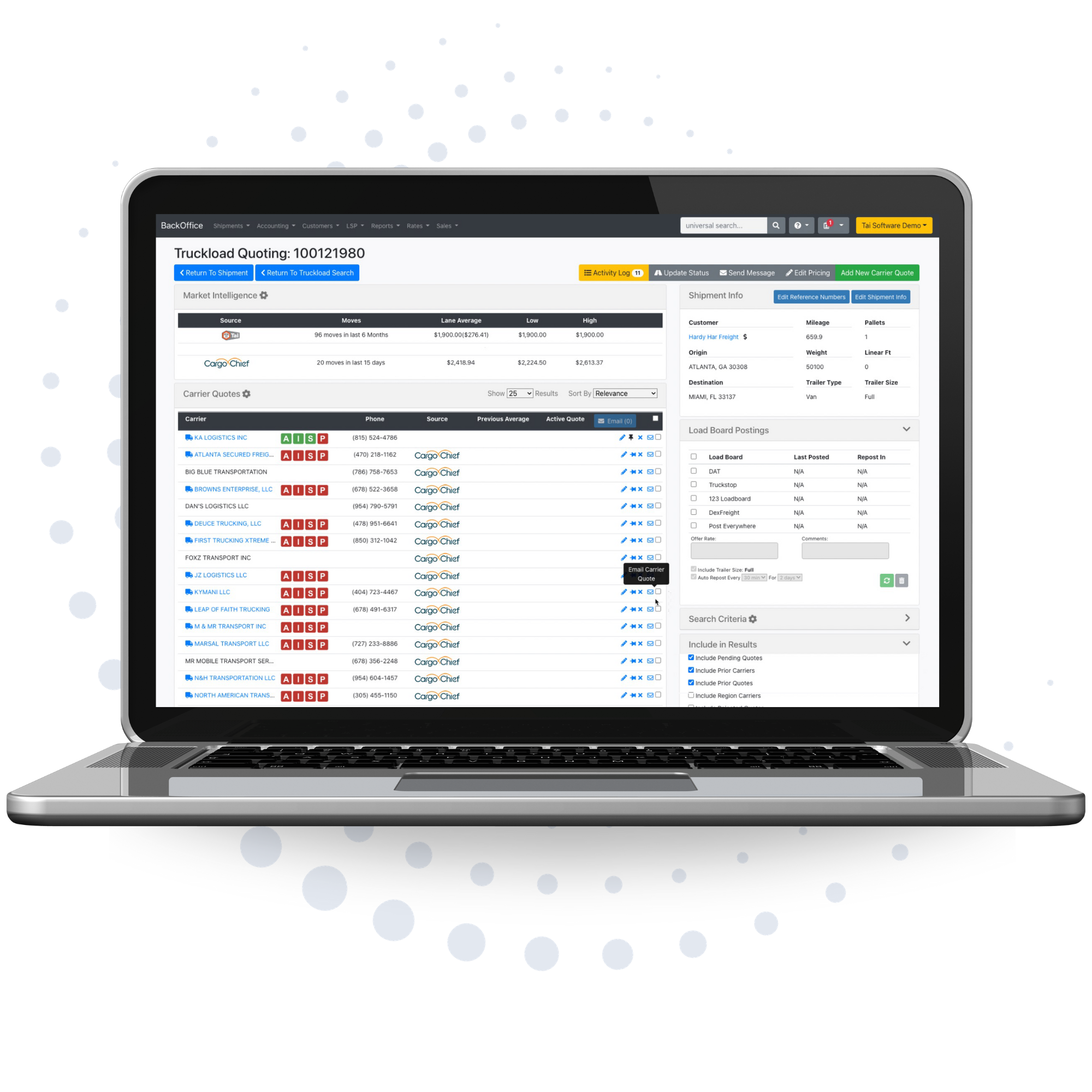 Cargo Chief + Tai Software (2)
